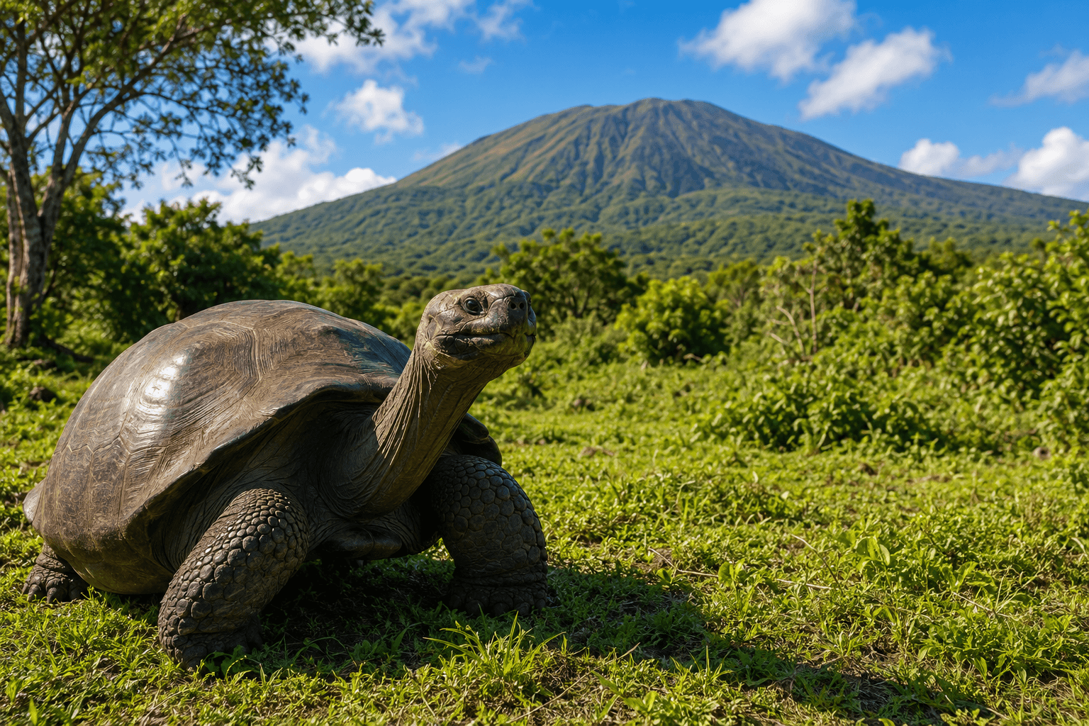 Santa Cruz Highlands giant tortoise