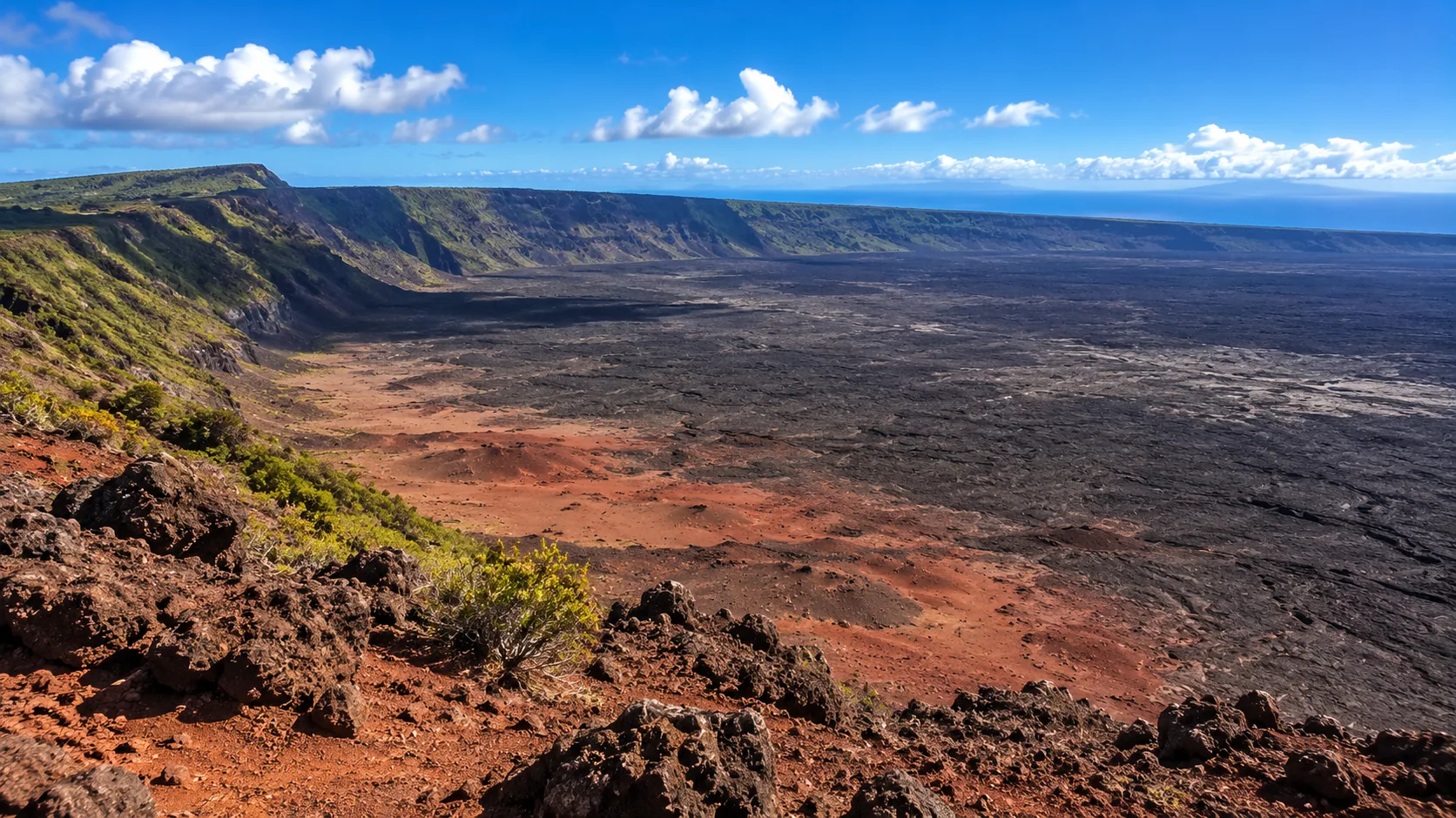 Sierra Negra Volcano on Isabela Island
